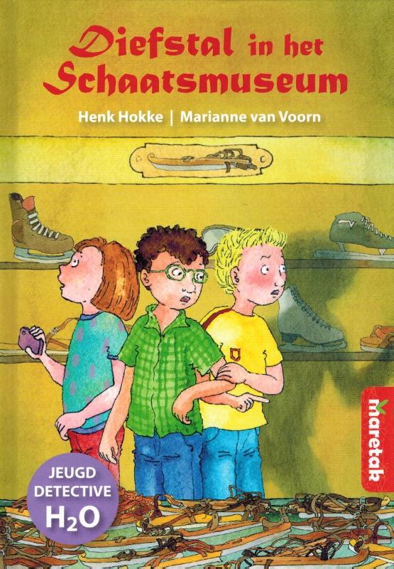 Omslag van Diefstal in het schaatsmuseum