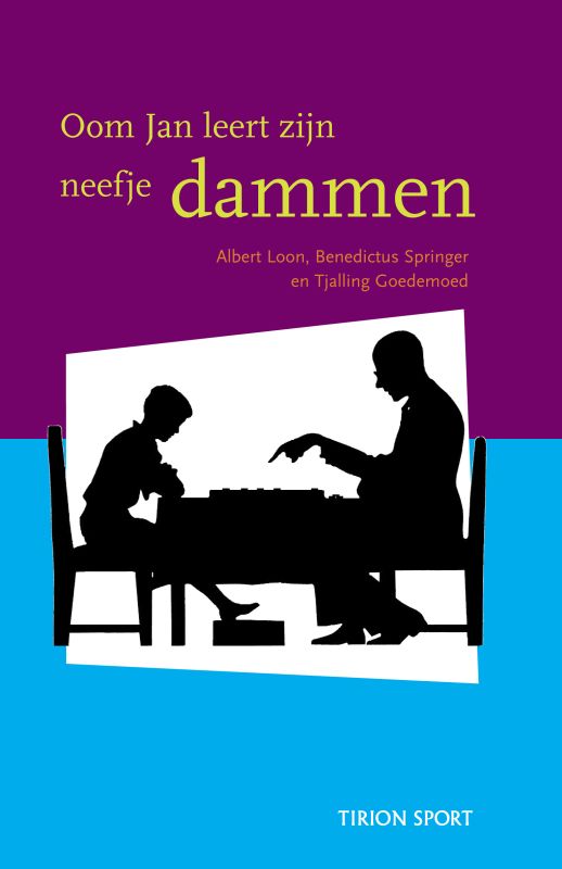 Omslag van Oom Jan leert zijn neefje dammen
