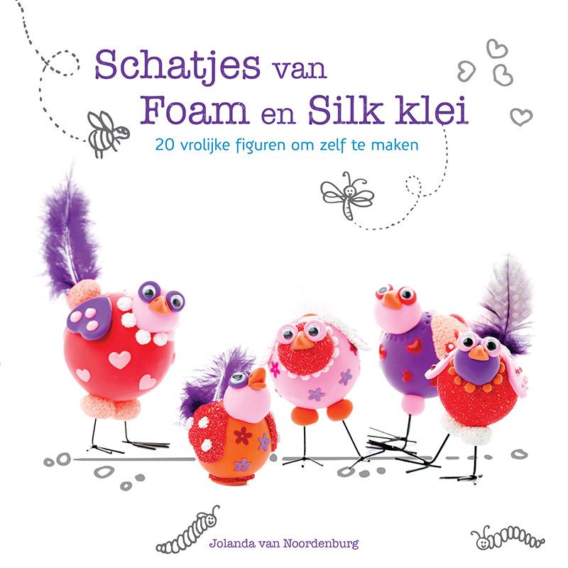 Omslag van Schatjes van Foam en Silk klei