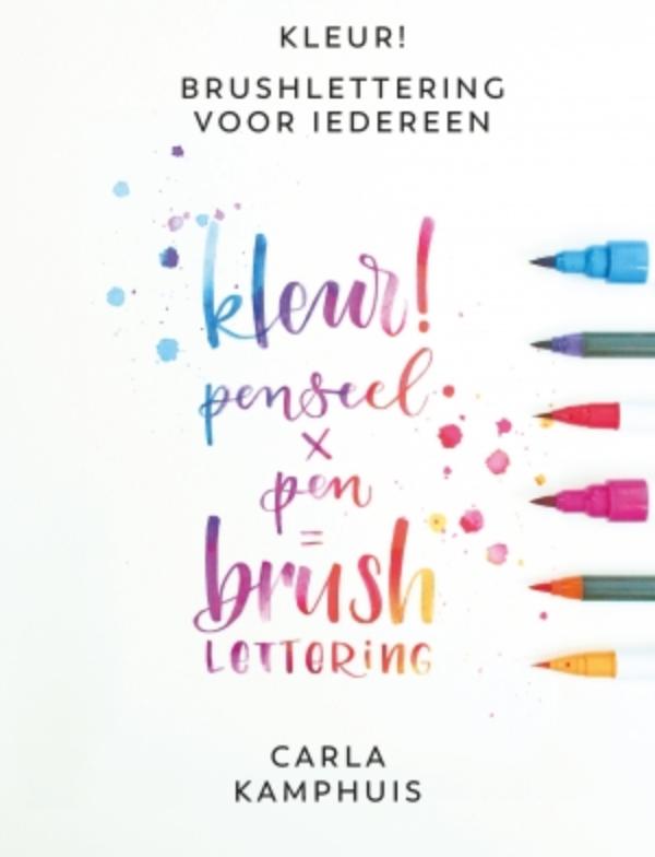 Omslag van Kleur! Brushlettering voor iedereen