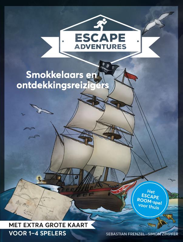Omslag van Escape adventures: Smokkelaars en ontdekkingsreizigers