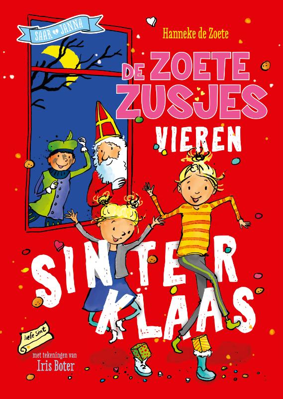 Omslag van De Zoete Zusjes vieren Sinterklaas
