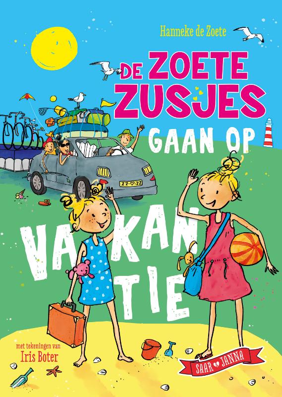 Omslag van De Zoete Zusjes gaan op vakantie