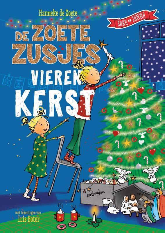 Omslag van De Zoete Zusjes vieren kerst