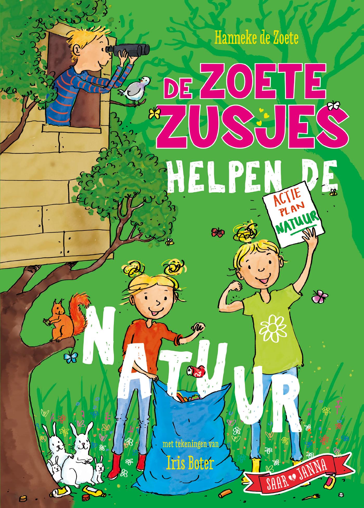 Omslag van De Zoete Zusjes helpen de natuur