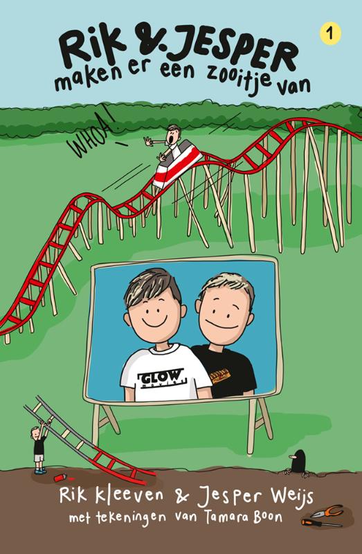 Omslag van Rik en Jesper maken er een zooitje van