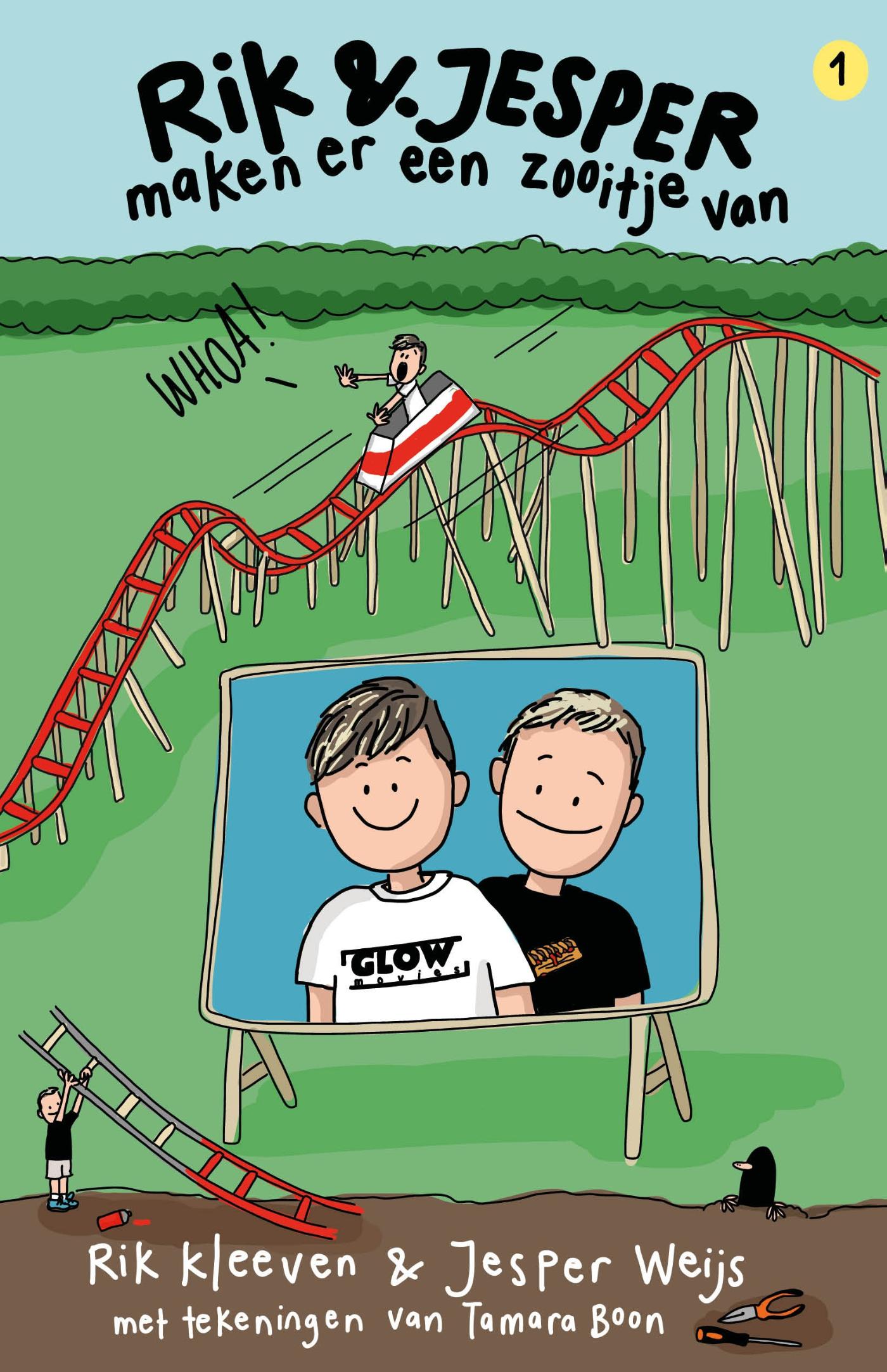 Omslag van Rik en Jesper maken er een zooitje van