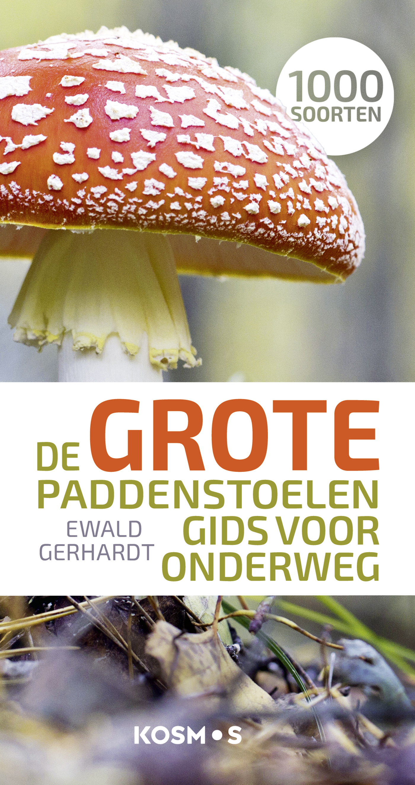 Omslag van De grote paddenstoelengids voor onderweg