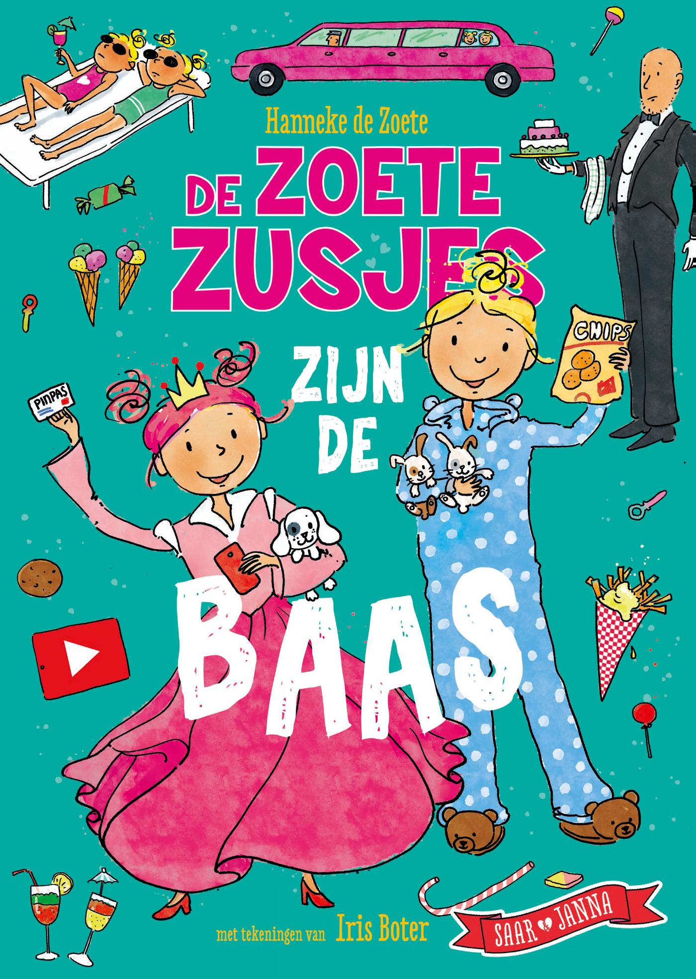 Omslag van De Zoete Zusjes zijn de baas