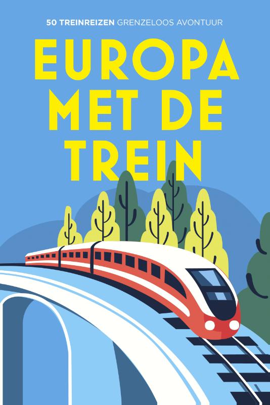 Omslag van Europa met de trein