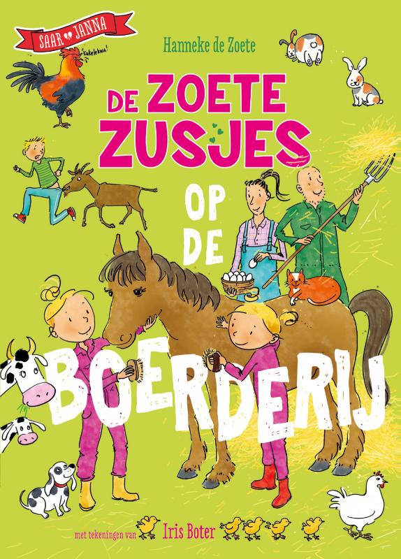 Omslag van De Zoete Zusjes op de boerderij