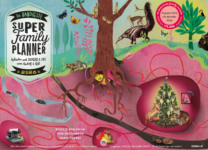 Omslag van De handigste Super Family Planner 2026