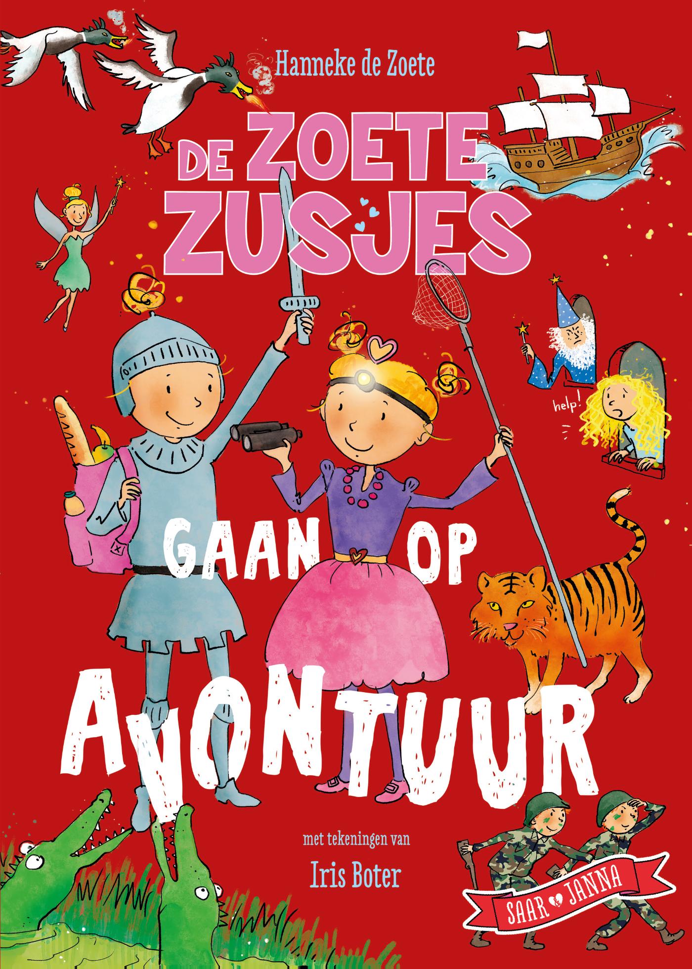 Omslag van De Zoete Zusjes gaan op avontuur