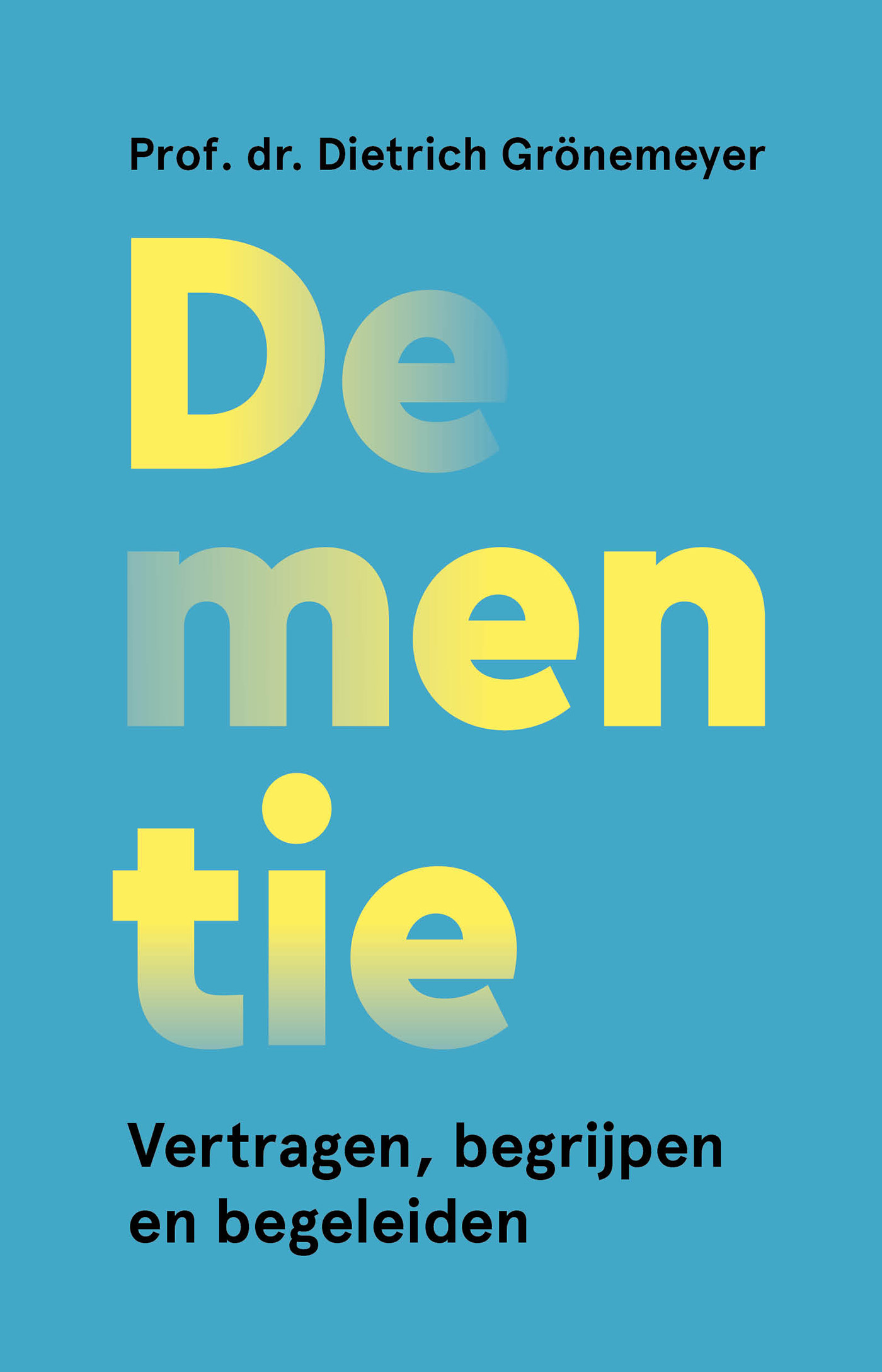 Omslag van Dementie