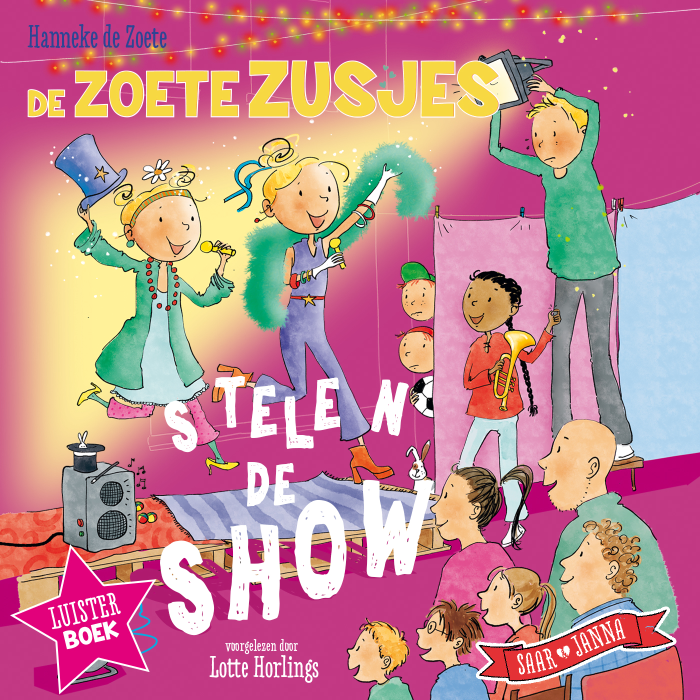 Omslag van De Zoete Zusjes stelen de show