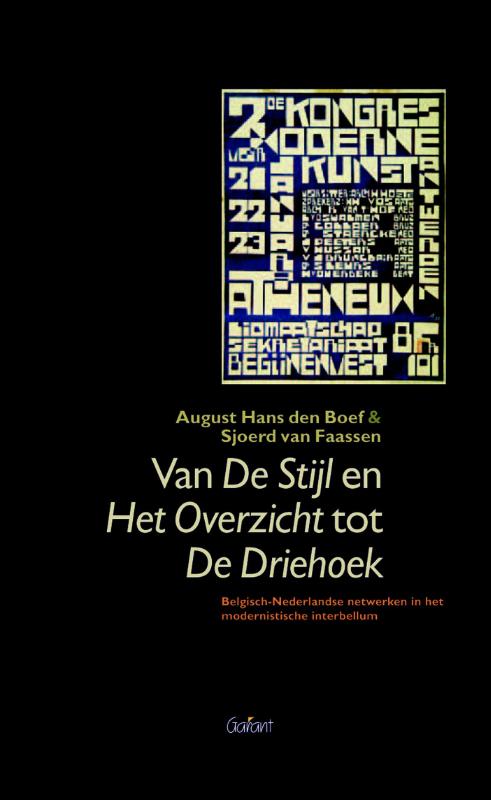 Omslag van Van de stijl en het overzicht tot de driehoek