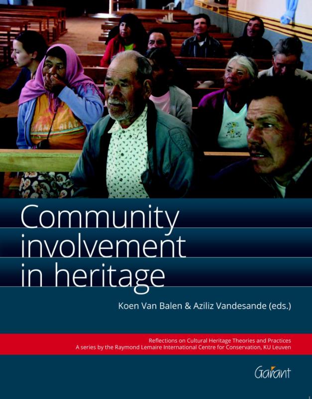Omslag van Community involvement in heritage