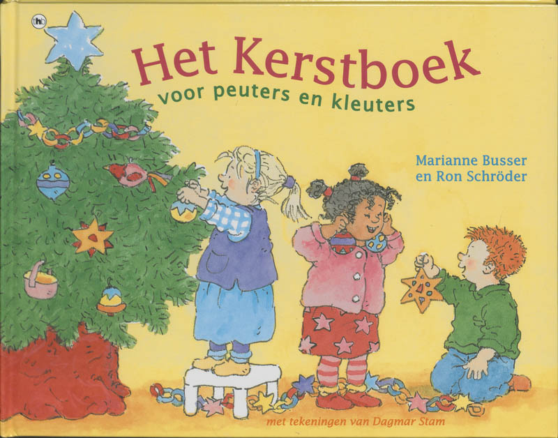 Omslag van Het Kerstboek voor peuters en kleuters