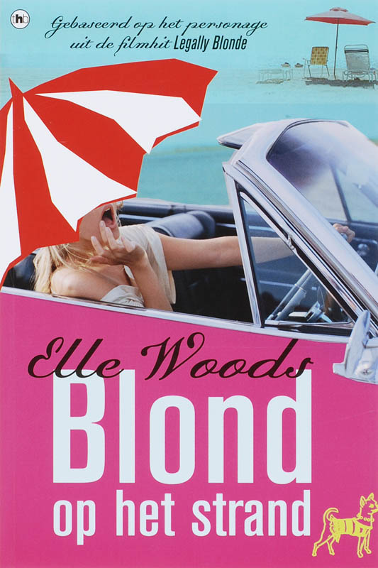Omslag van Blond op het strand