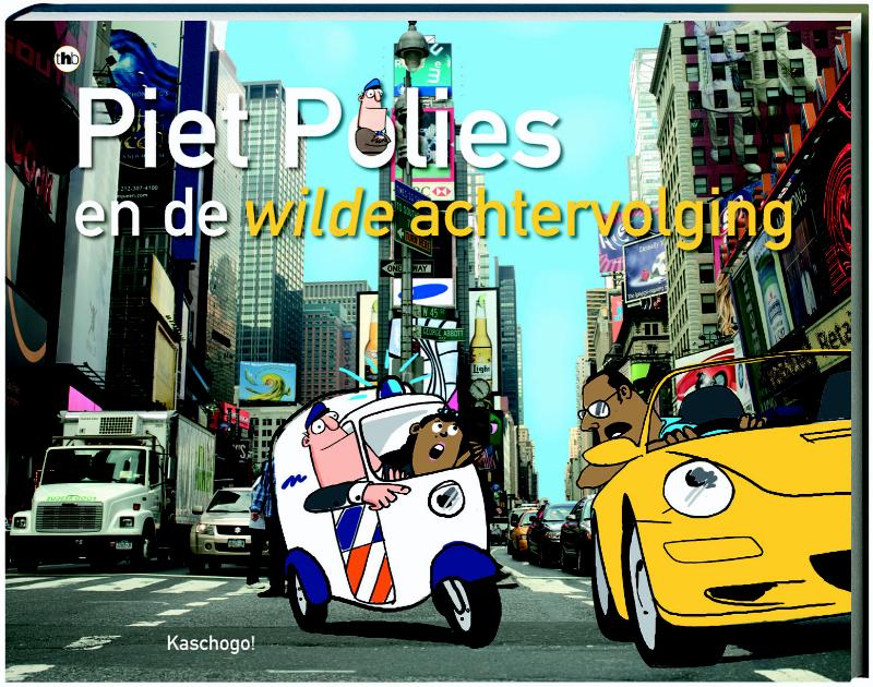 Omslag van Piet Polies en de wilde achtervolging