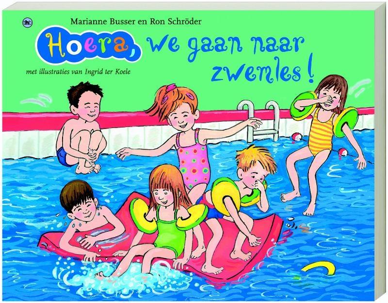 Omslag van Hoera, we gaan naar zwemles