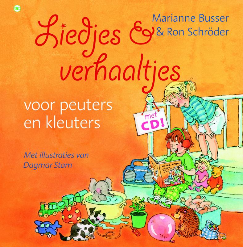Omslag van Liedjes en verhaaltjes voor peuters en kleuters + CD