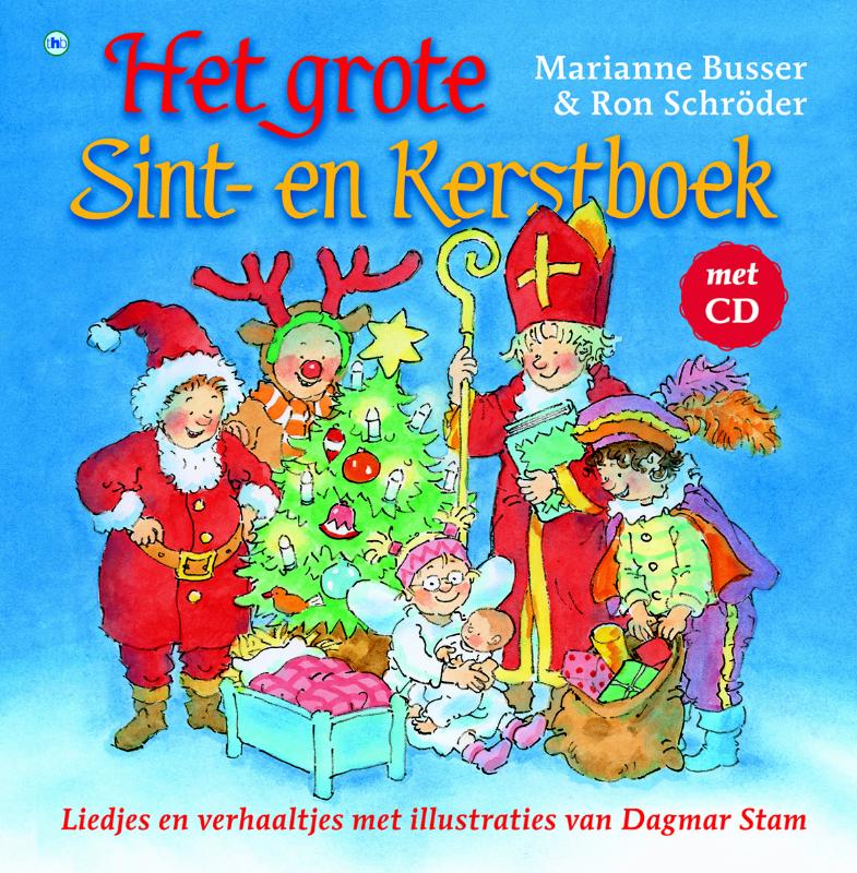 Omslag van Het grote Sint- en Kerstboek