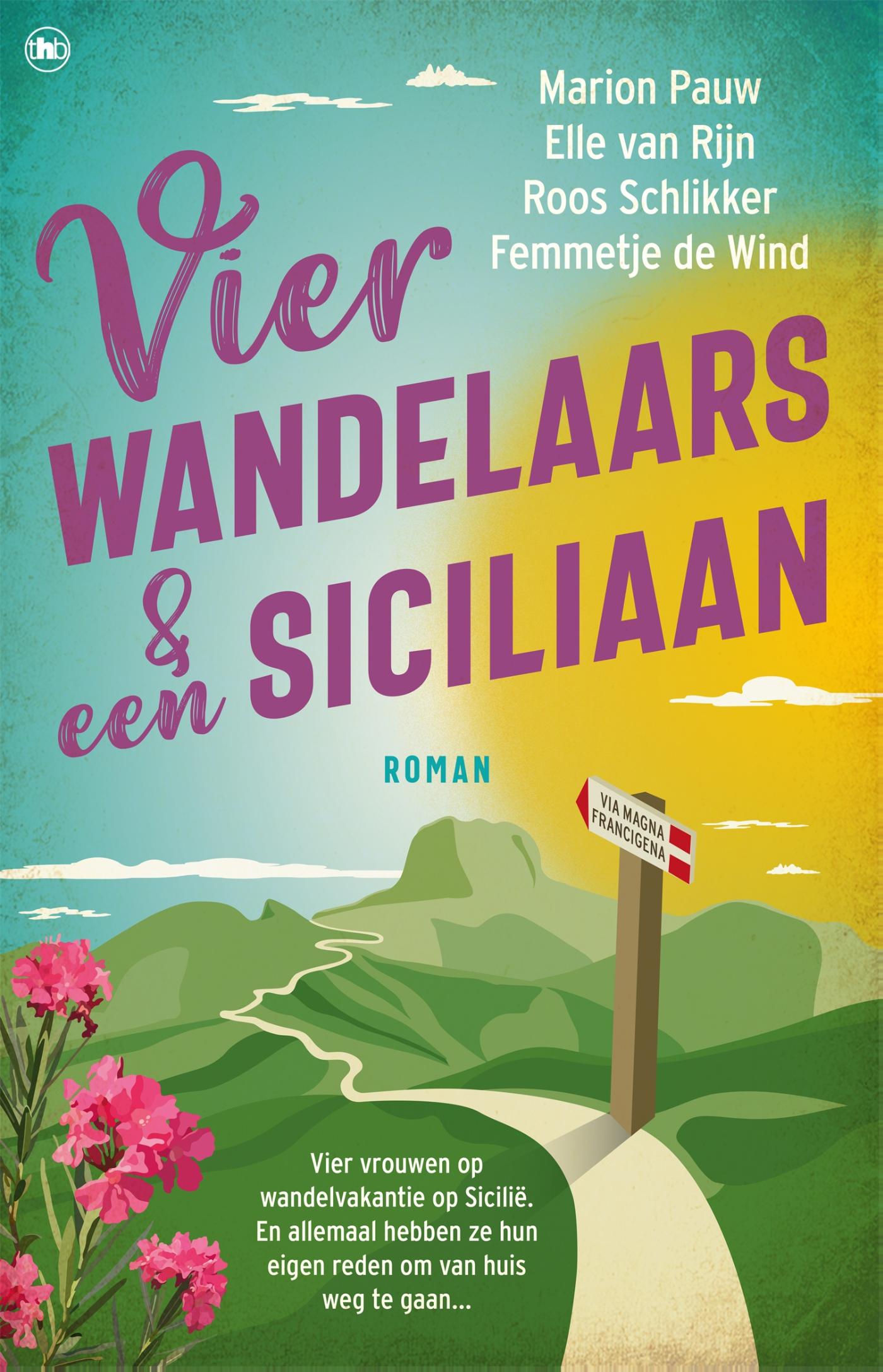 Omslag van Vier wandelaars en een Siciliaan