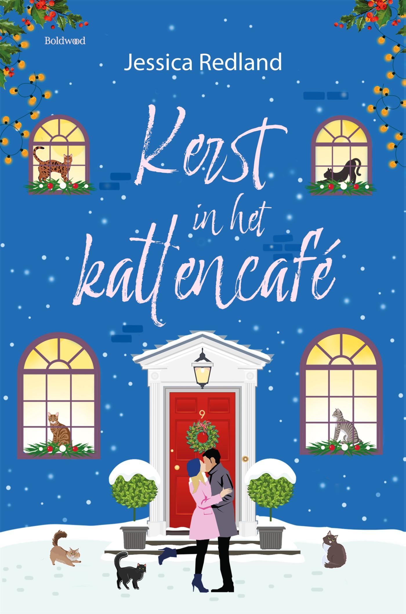 Omslag van Kerst in het kattencafé