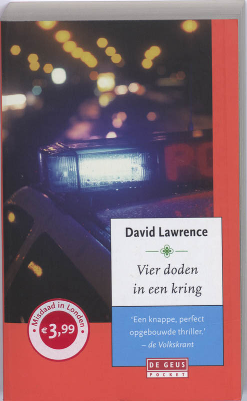 Omslag van Vier doden in een kring