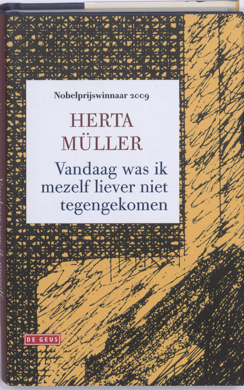 Omslag van Vandaag was ik mezelf liever niet tegengekomen