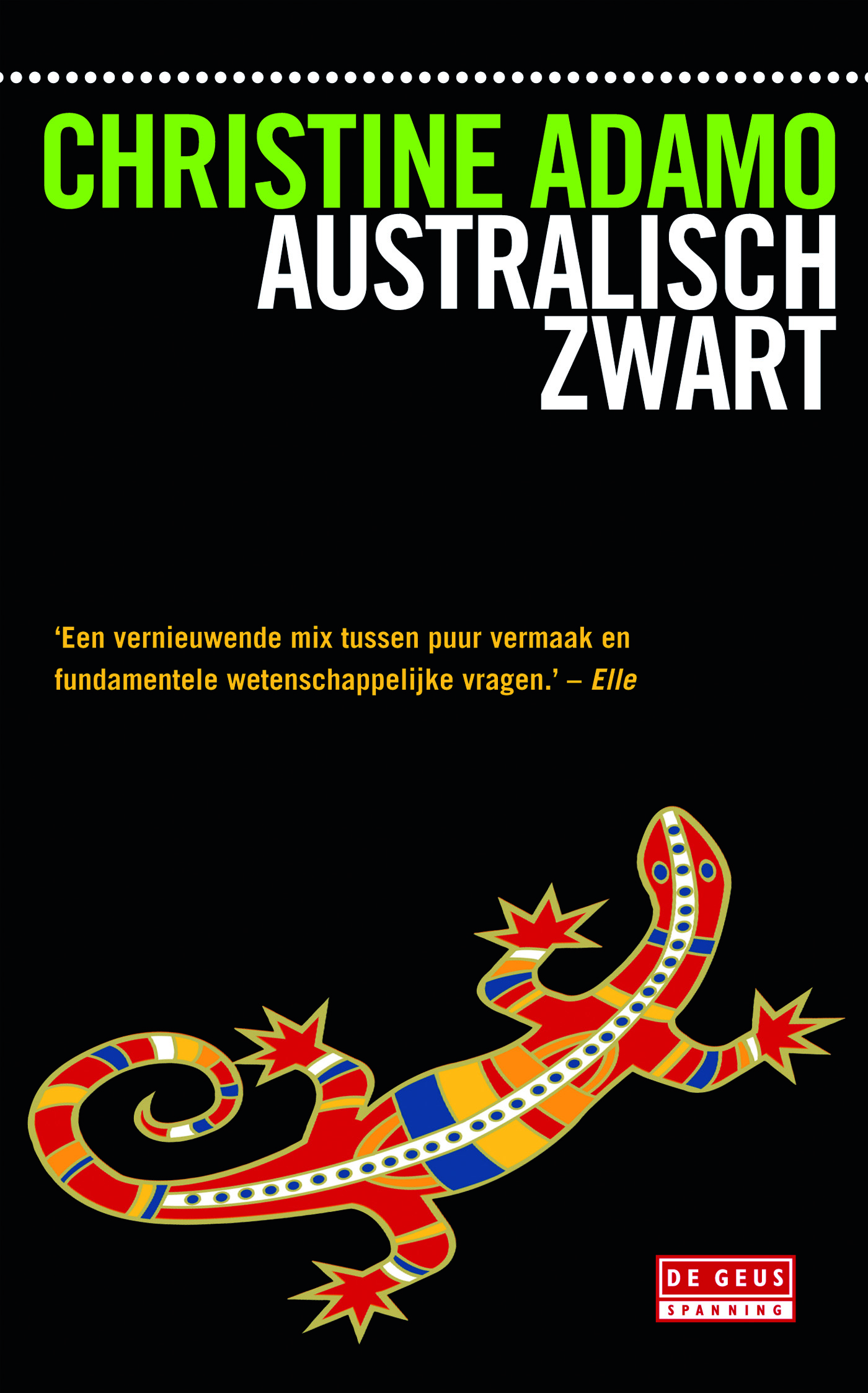 Omslag van Australisch zwart