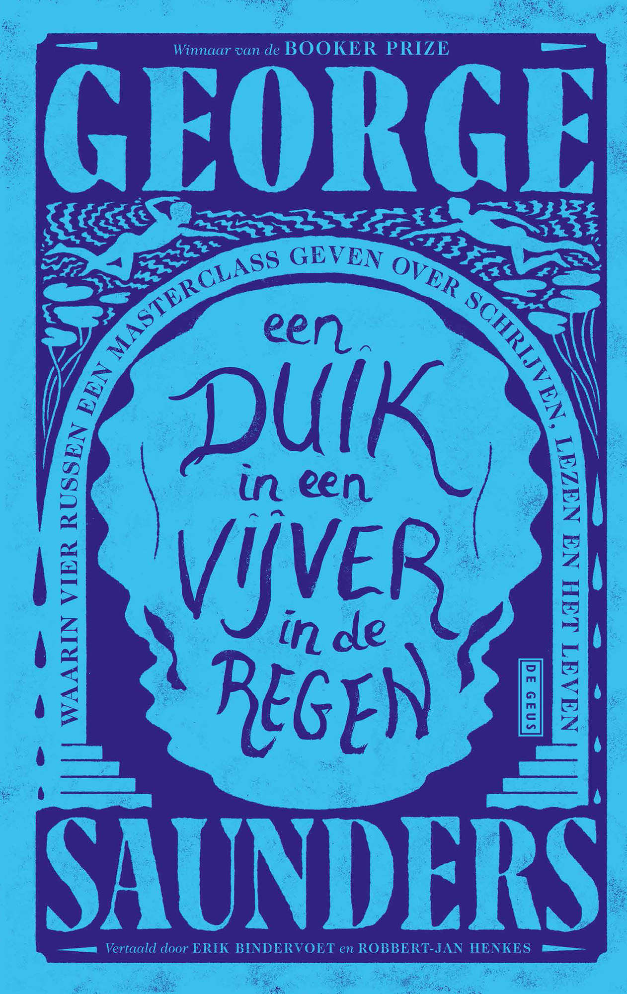 Omslag van Een duik in een vijver in de regen