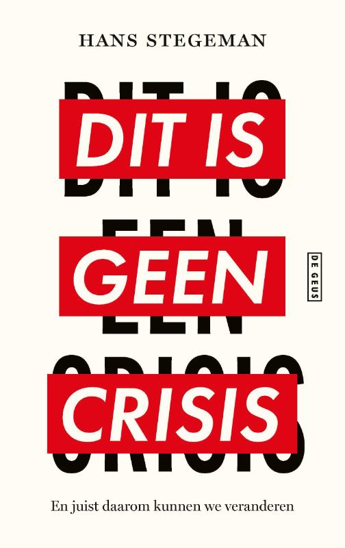 Omslag van Dit is geen crisis
