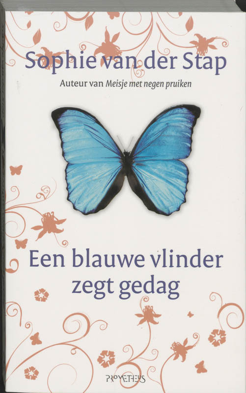 Omslag van Blauwe vlinder zegt gedag