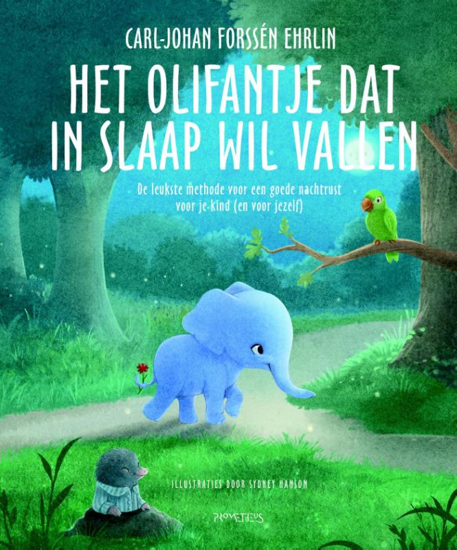 Omslag van Het olifantje dat in slaap wil vallen