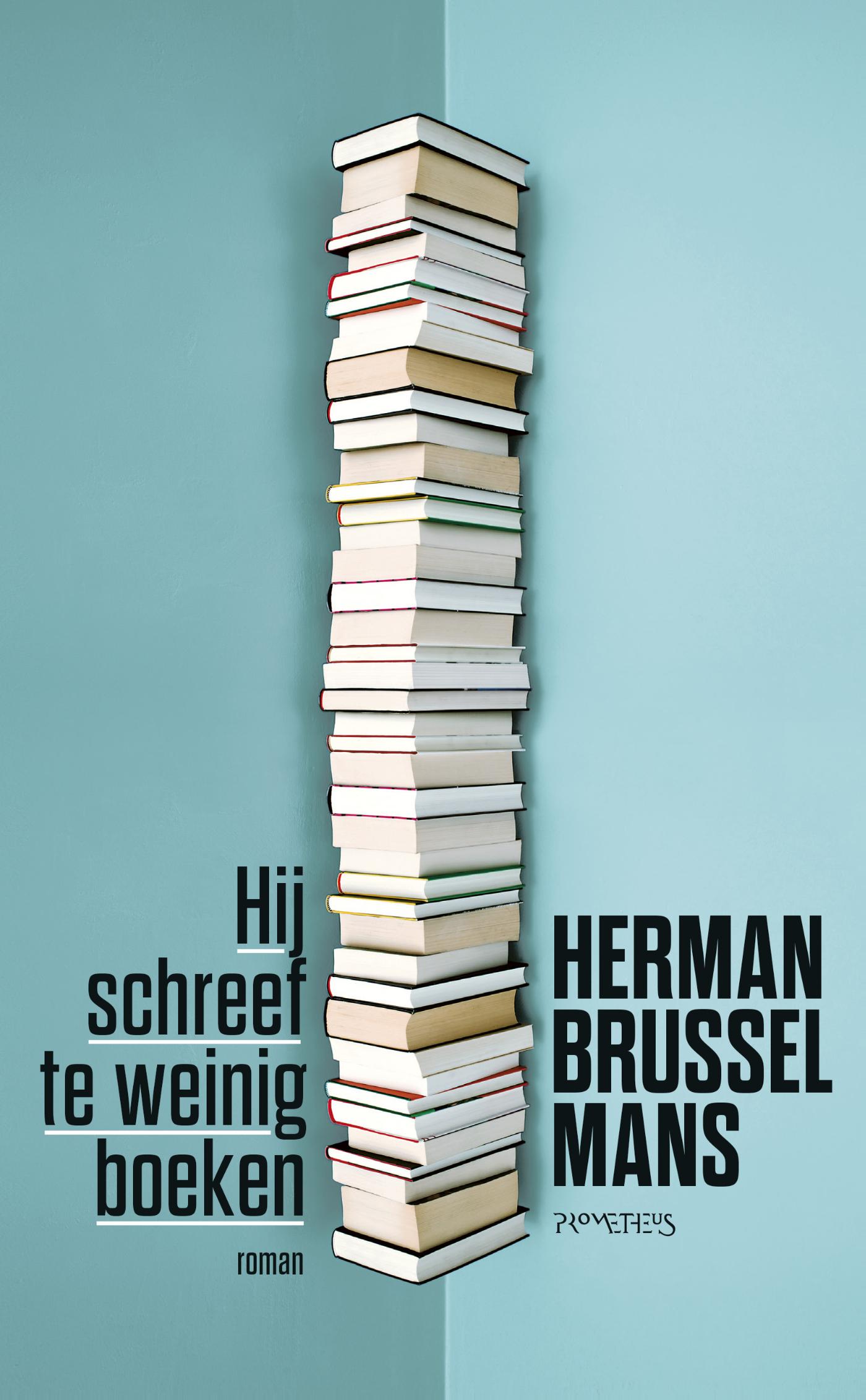 Omslag van Hij schreef te weinig boeken