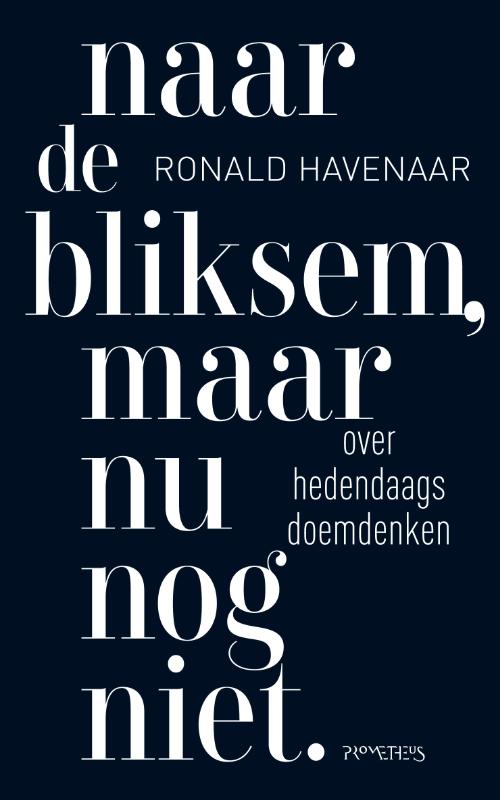 Omslag van Naar de bliksem, maar nu nog niet.
