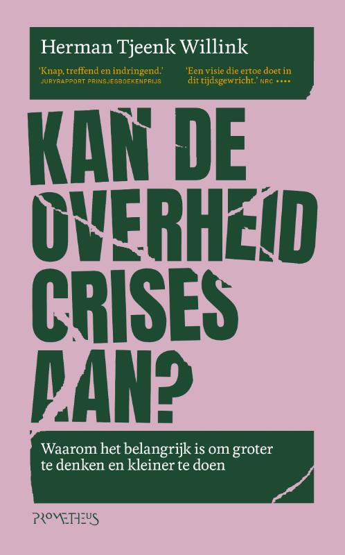 Omslag van Kan de overheid crises aan?