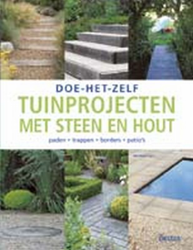 Omslag van Tuinprojecten met steen en hout