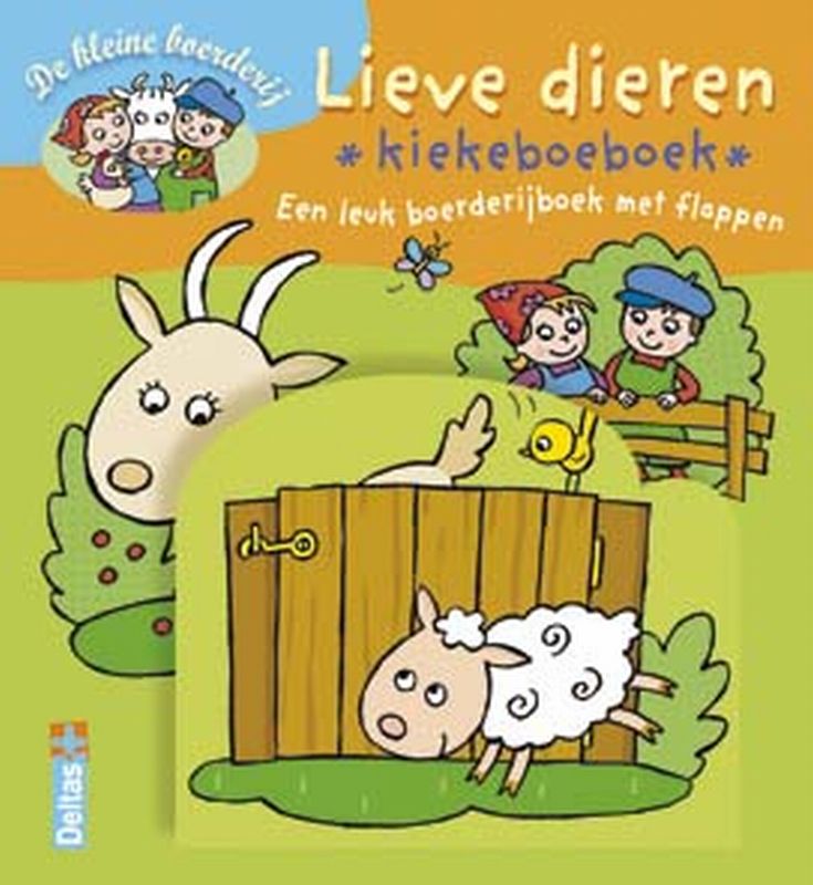 Omslag van Lieve dieren de kleine boerderij kiekeboeboek