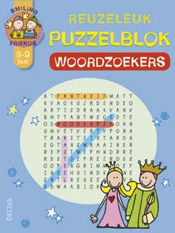Omslag van Woordzoekers 8-9j