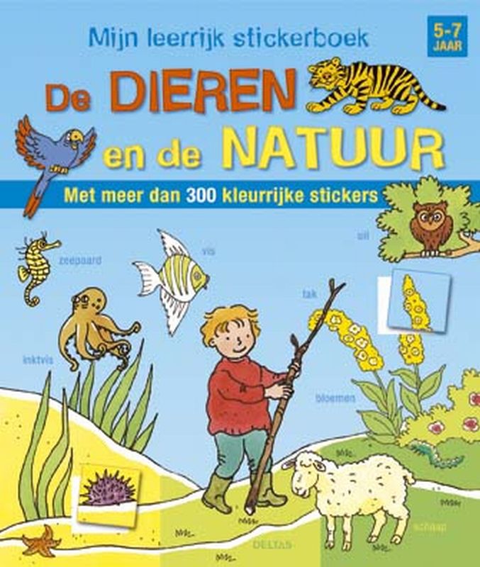 Omslag van de dieren en de natuur (5-7j)