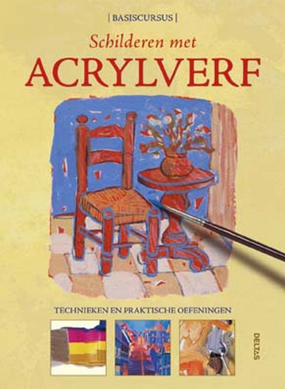 Omslag van Schilderen met acrylverf - Basiscursus