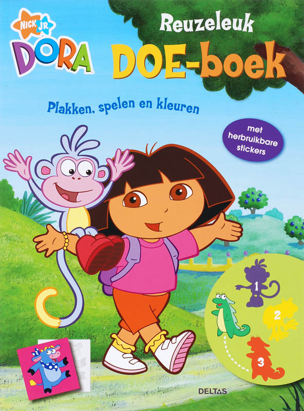 Omslag van Dora reuzeleuk doe-boek