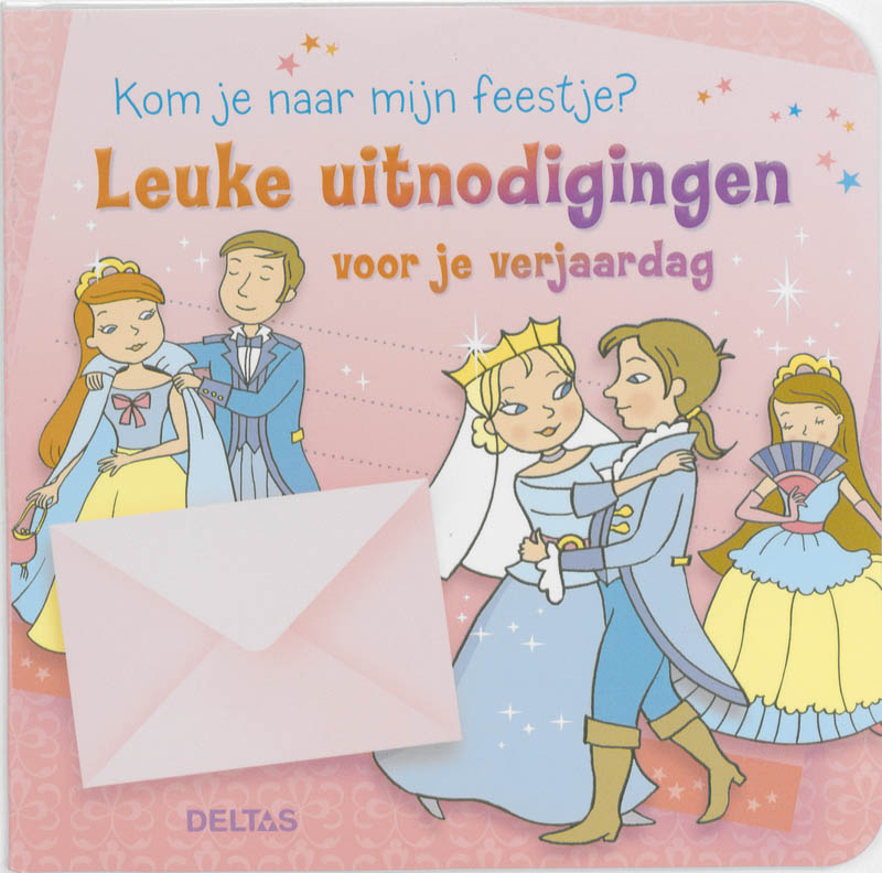 Omslag van Leuke uitnodigingen voor je verjaardag
