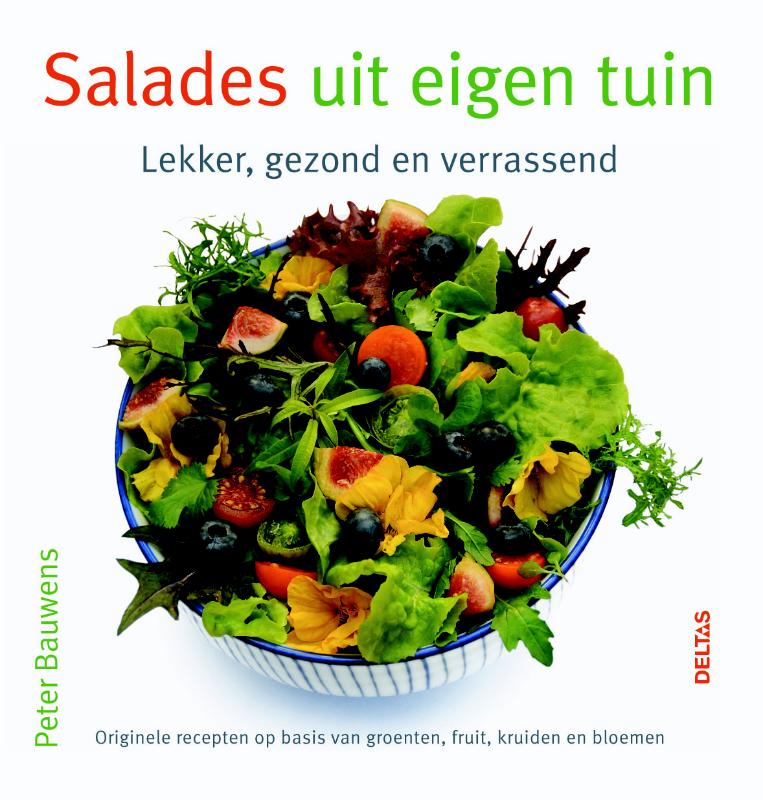 Omslag van Salades uit eigen tuin