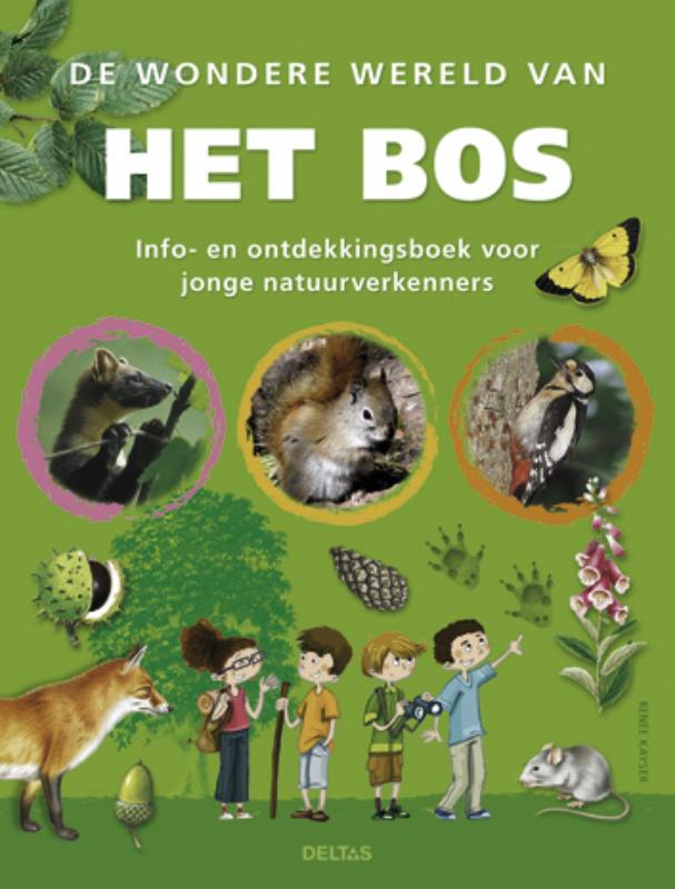 Omslag van De wondere wereld van het bos