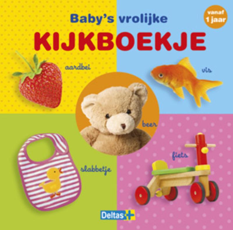 Omslag van Baby´s vrolijke kijkboekje vanaf 1 jaar