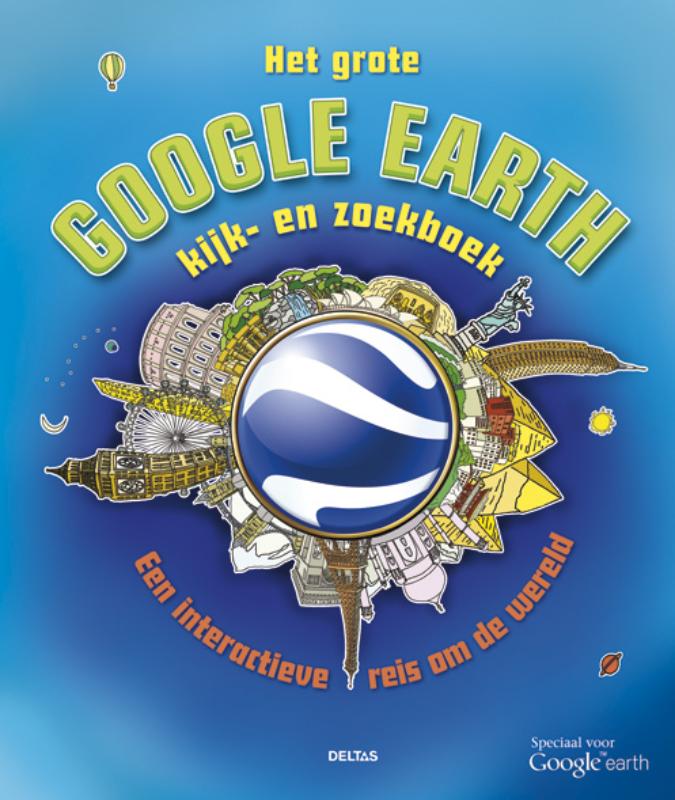 Omslag van Het grote google earth kijk- en zoekboek